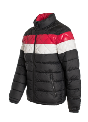 MEN’S REVERSIBLE JACKET WITH SATIN FINISH DETAILS
