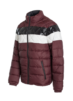 MEN’S REVERSIBLE JACKET WITH SATIN FINISH DETAILS