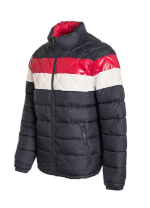 MEN’S REVERSIBLE JACKET WITH SATIN FINISH DETAILS