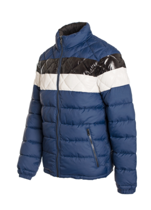 MEN’S REVERSIBLE JACKET WITH SATIN FINISH DETAILS